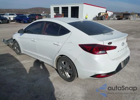 2019 Hyundai Elantra Value Edition из США, поврежденный, VIN 5NPD84LF5KH480754